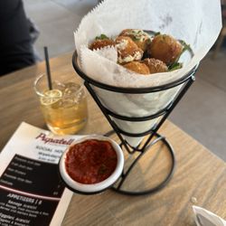 Pupatella Neapolitan Pizza - Mozarella Fried Fresh Mozzarella Balls Appetizer