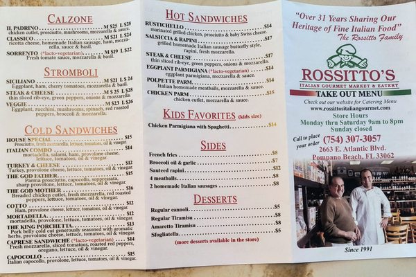 Rossitto's Italian Gourmet Market & Eatery by null