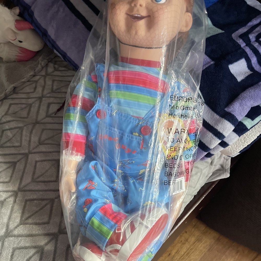 Life size plush Chucky doll Life size plush Chucky doll