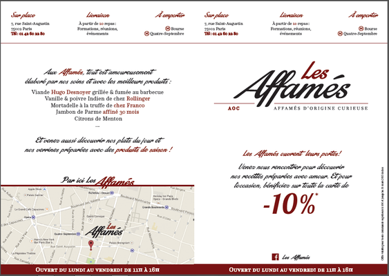 Menu photo 6 Les Affamés Paris, 75