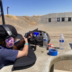 Linden Gun Range - 10yr old with Henry Big Boy 357.