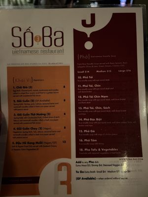So Ba Vietnamese Restaurant by null