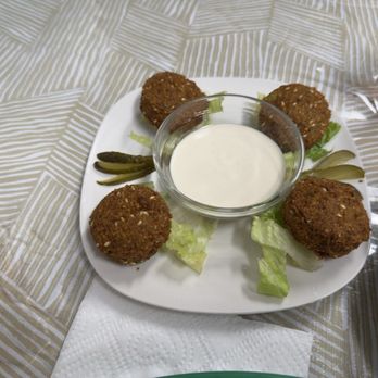 Damasco Mediterranean Cuisine - Falafel Plate - Mediterranean Near Me - Yucaipa, California Damasco Mediterranean Cuisine - Falafel Plate - Mediterranean Near Me - Yucaipa, California