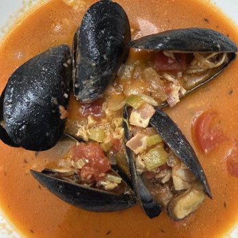 Mazzara’s Vinoteca - Mussels and canned clams in cioppino - Italian Near Me - Huntsville, Alabama Mazzara’s Vinoteca - Mussels and canned clams in cioppino - Italian Near Me - Huntsville, Alabama