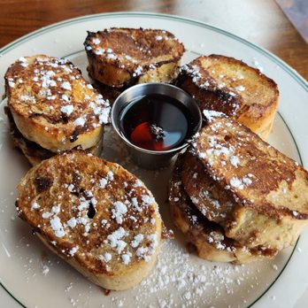 Union Assembly - Walnut Stuffed French Toast with Maple Syrup - New American Near Me - Detroit, Michigan