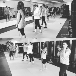 Family Martial Arts Center - Kickboxing class! Conditioning exercises!