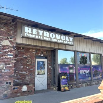 Retrovolt Arcade - Entrance - Arcades Near Me - Calimesa, California Retrovolt Arcade - Entrance - Arcades Near Me - Calimesa, California
