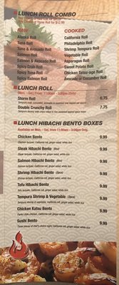 Menu photo 2 Kiso Sushi & Hibachi Seffner, FL Menu photo 2 Kiso Sushi & Hibachi Seffner, FL