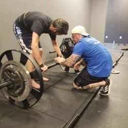 Strapping up for deadlifts