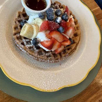 Pure Joy Restaurant - Fruity Waffle - Gluten-Free Near Me - Doral, Florida
