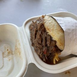 Beef Arepa Beef Arepa