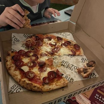 Big Top Brewing - Pizza was great. Came out quick and hot. - Breweries Near Me - Sarasota, Florida