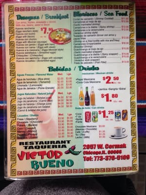 Menu photo 4 Taqueria Taco Bueno Chicago, IL Menu photo 4 Taqueria Taco Bueno Chicago, IL