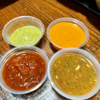 Taco Bamba - Salsa Verde, Taquera, Arbol, & Morita Salsas - Tacos Near Me - Rockville, Maryland Taco Bamba - Salsa Verde, Taquera, Arbol, & Morita Salsas - Tacos Near Me - Rockville, Maryland