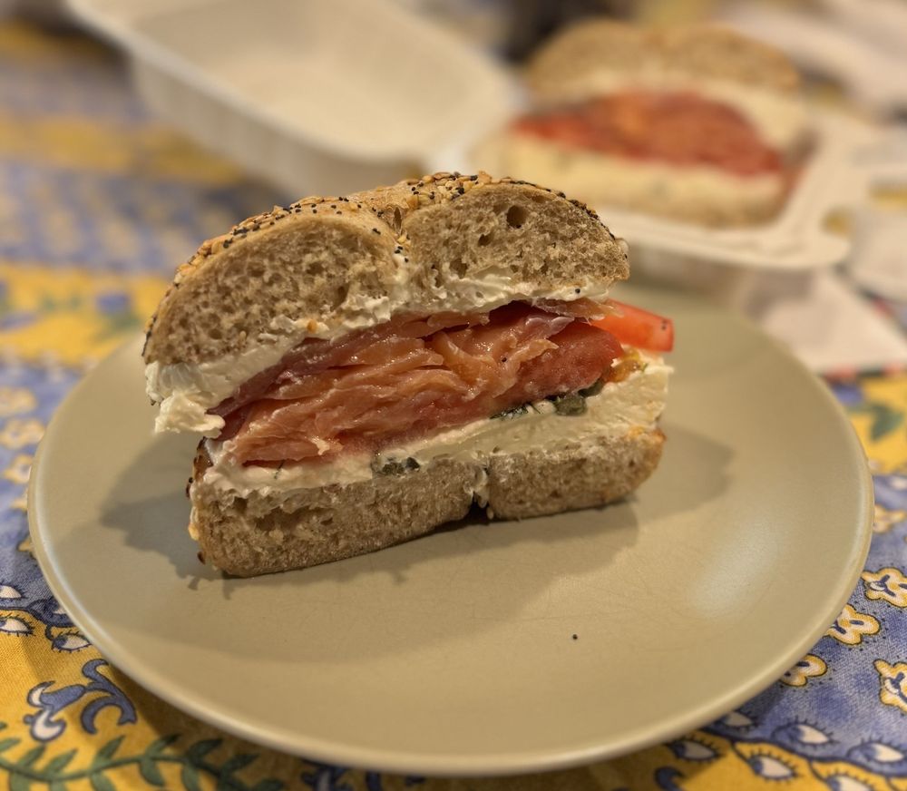 Food from Poppy Bagels & More