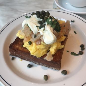 Bread & Butterfly - Egg scramble and cold smoked trout - Breakfast & Brunch Near Me - Atlanta, Georgia