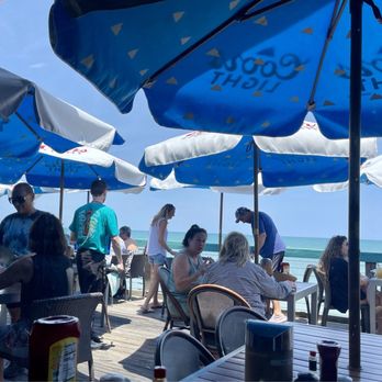 Funky Pelican - Inside view overlooking the ocean - Seafood Near Me - Flagler Beach, Florida Funky Pelican - Inside view overlooking the ocean - Seafood Near Me - Flagler Beach, Florida