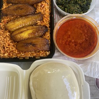 Cafe Abuja - My go to order (I don't eat meat) but this gets me right EVERYTIME! - African Near Me - Houston, Texas Cafe Abuja - My go to order (I don't eat meat) but this gets me right EVERYTIME! - African Near Me - Houston, Texas