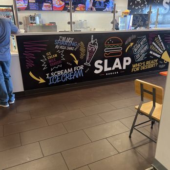 Slap Burger - Counter and Menu Board - Burgers Near Me - El Paso, Texas