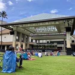 Ki Ho Alu Guitar Festival - 2019.  First act, started 2 minutes early.  It's so hot today!  At least there's cloud cover - VN