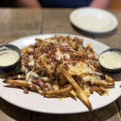 Brickside Bar & Grille - Cheesy Fries - loaded