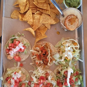 Whales Tale - 6 tacos, guac, and a side for $20? Good deal! - Seafood Near Me - Northport, New York Whales Tale - 6 tacos, guac, and a side for $20? Good deal! - Seafood Near Me - Northport, New York