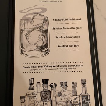 RX Lounge - a menu for a drink - Lounges Near Me - Birmingham, Alabama
