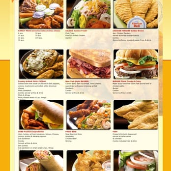 American Deli - the menu of a restaurant - Cheesesteaks Near Me - Lawrenceville, Georgia