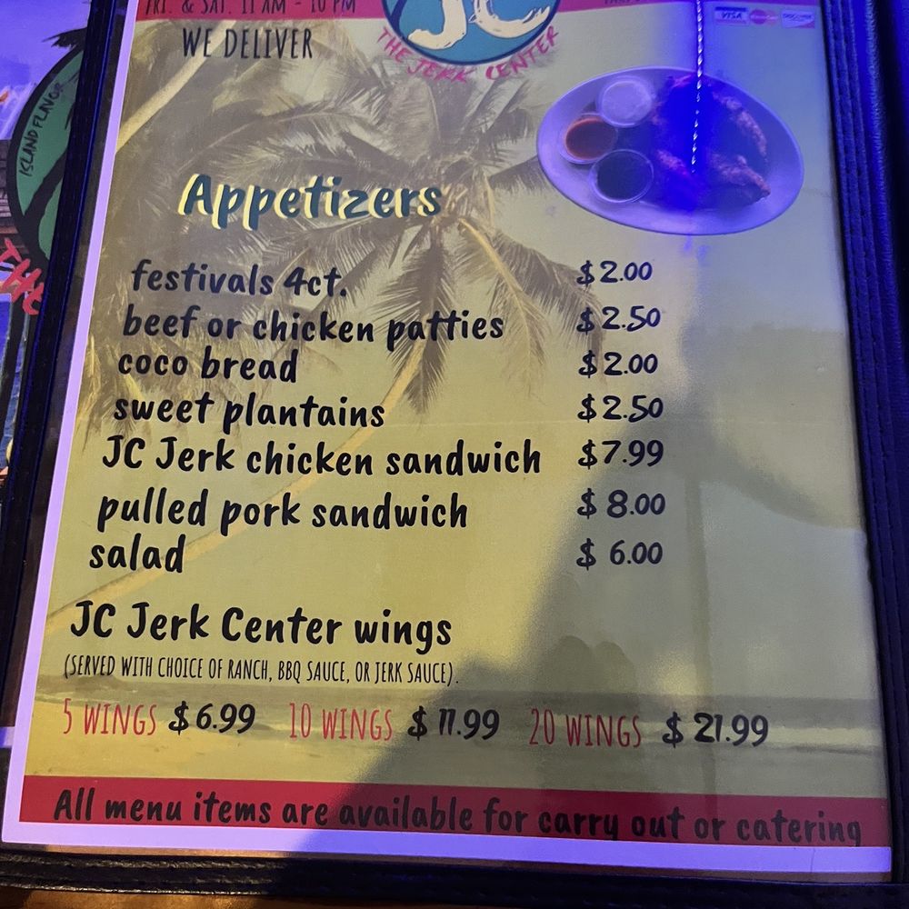 Jerk Center - The menu now in 2023 - Caribbean Near Me - Tarpon Springs, Florida Jerk Center - The menu now in 2023 - Caribbean Near Me - Tarpon Springs, Florida