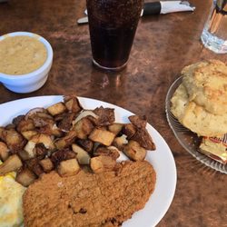 One Street Down Cafe - Chicken fried steak