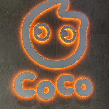 CoCo Bubble Tea - Coco logo on the wall. - Bubble Tea Near Me - Santa Clara, California