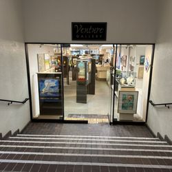 Venture Gallery - View from inside the Portola hotel.