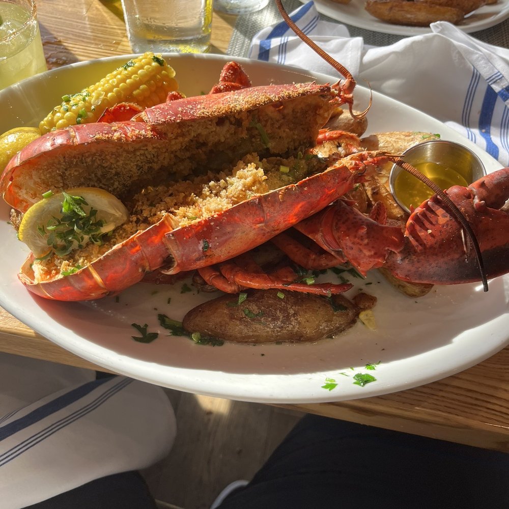 Half Moon - lb Live Montauk Lobster Steamed or broiled - New American Near Me - Dobbs Ferry, New York Half Moon - lb Live Montauk Lobster Steamed or broiled - New American Near Me - Dobbs Ferry, New York