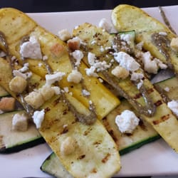 Bluesalt Fish Grill - Grilled zucchini appetizer