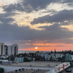 Ember Rooftop Lounge at the Cambria Madeira Beach - Sunset views