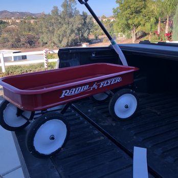 Temecula Valley Powder Coating - Completely done radio flyer wagon - Powder Coating Near Me - Temecula, California