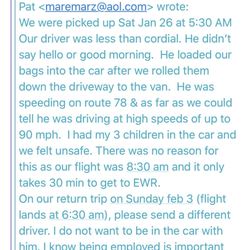 Terry's Taxi - Communication with terry's taxi