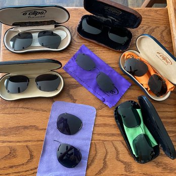 1. E Clips Custom Clip-On Sunglasses