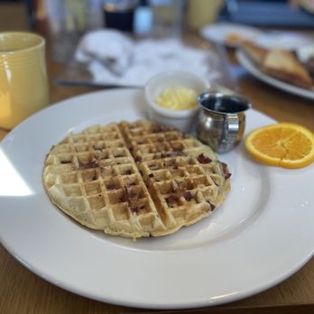 42nd Street Cafe & Bistro - Bacon Waffle - New American Near Me - Seaview, Washington 42nd Street Cafe & Bistro - Bacon Waffle - New American Near Me - Seaview, Washington