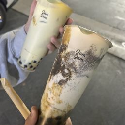 Oreo Cream Boba Fresh Milk Tsubaki Oolong Milk Tea