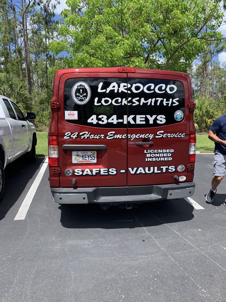 LAROCCO LOCKSMITHS Keys & Locksmiths 1376 11th St N, Naples, FL Phone Number