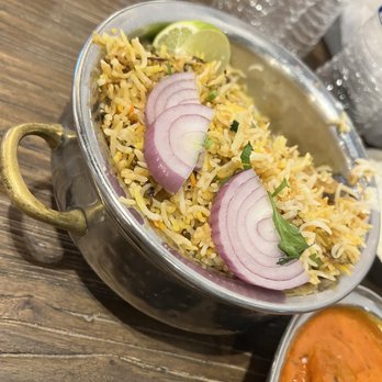 Mirchi Indian Cuisine - Veg Dum Biryani very good , great spices - Indian Near Me - Frisco, Texas Mirchi Indian Cuisine - Veg Dum Biryani very good , great spices - Indian Near Me - Frisco, Texas