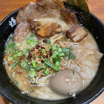 Kizuki Ramen & Izakaya - Spicy Garlic Tonkotsu - Ramen Near Me - Plano, Texas