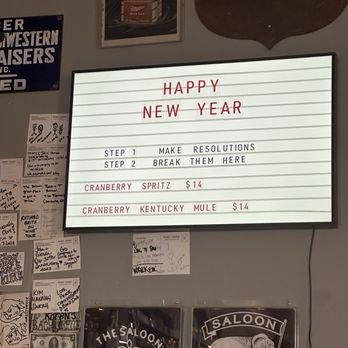 The Saloon - Wine Bars Near Me - Fredericksburg, Texas
