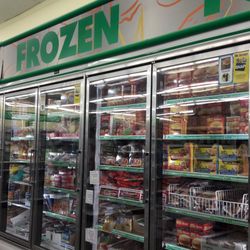 Dollar Tree - They even got a frozen food section for ya