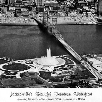 Friendship Fountain - Photo from the 1960's - Landmarks & Historical Buildings Near Me - Jacksonville, Florida