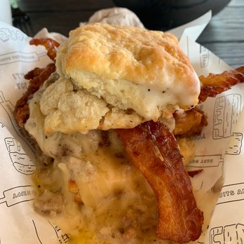 The Biscuit Bar - The Hoss. $8.90 - New American Near Me - Abilene, Texas