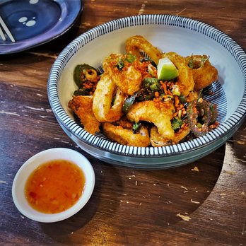 Kin Long Beach - Fried Calamari Appetizer - Thai Near Me - Long Beach, California