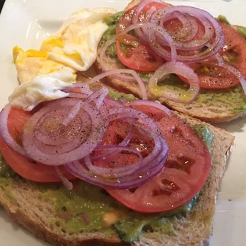 Kafe Neo - Avocado Toast with Egg was amazing and actually very filling! - Cafes Near Me - Totowa, New Jersey