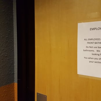 Stone Face Tavern - A very classy sign posted for the last two Fridays on ONLY the women's restroom. This is the state of the management here. Piss poor. - Pubs Near Me - Albuquerque, New Mexico